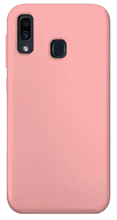 Θήκη Silky and Soft για Samsung Galaxy A20S - Ροζ