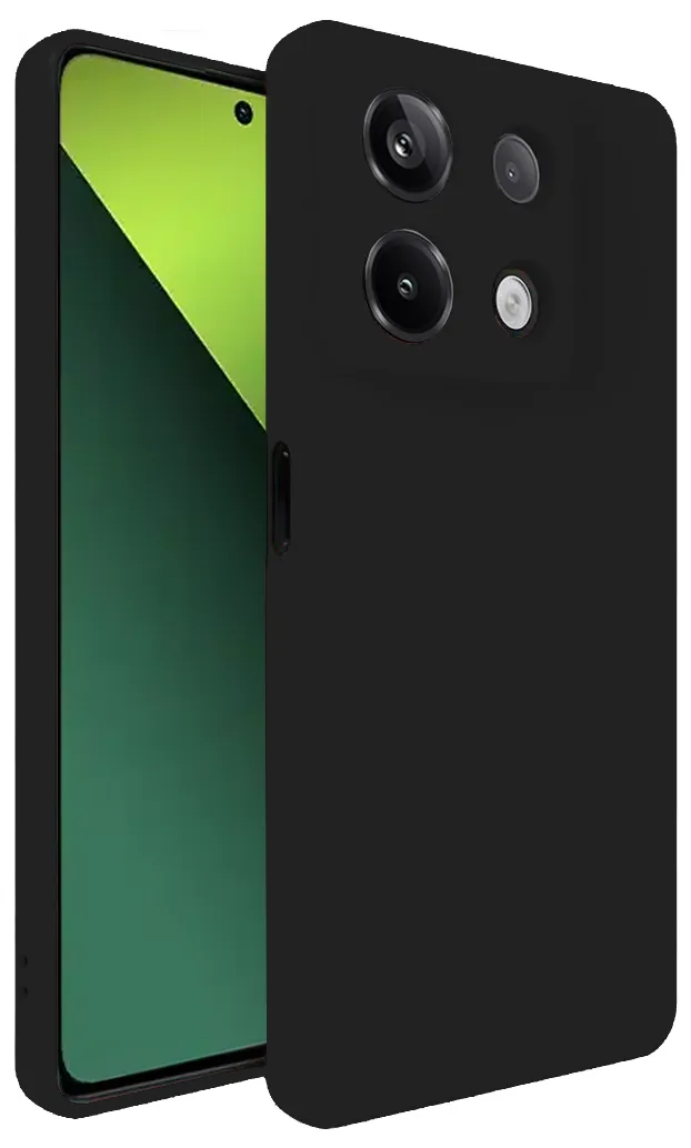 Θήκη Silky And Soft για Xiaomi Redmi Note 13 Pro 5G - Μαύρο