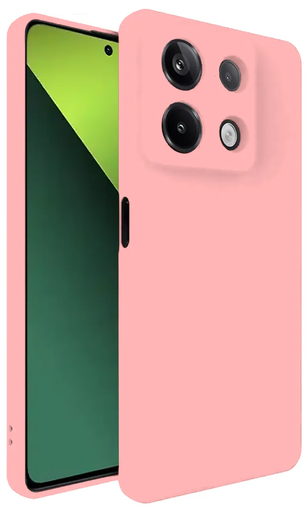 Θήκη Silky And Soft για Xiaomi Redmi Note 13 Pro 5G - Σομόν