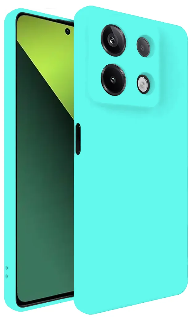 Θήκη Silky And Soft για Xiaomi Redmi Note 13 Pro 5G - Τιρκουάζ