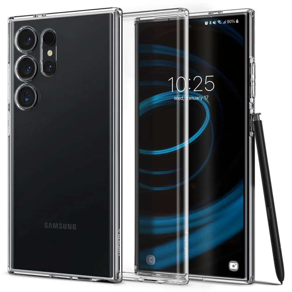 Θήκη Spigen Liquid Crystal για Samsung Galaxy S24 Ultra 5G - Crystal Clear