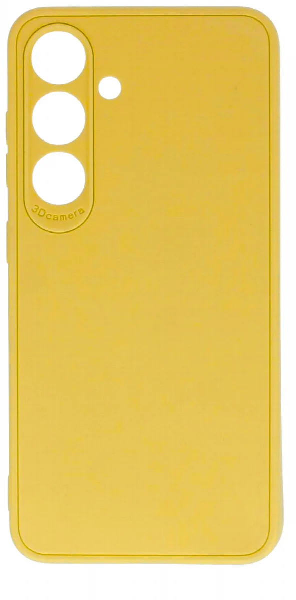 Θήκη σιλικόνης TPU Ultra Slim 0.3mm soft mat για Samsung Galaxy A36 5G -Κίτρινο