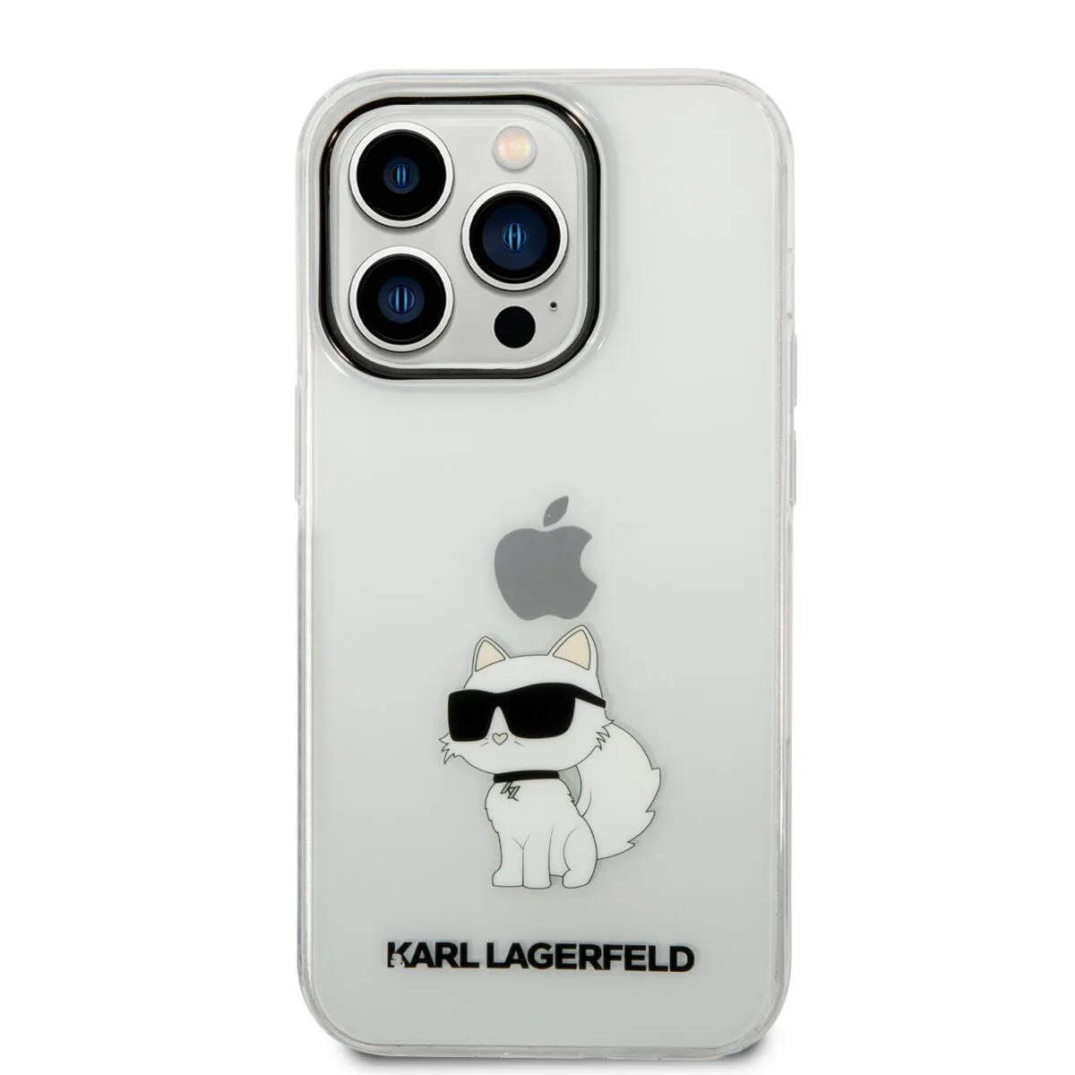 Karl Lagerfeld Ikonik Back Cover Case Choupette Διάφανη θήκη προστασίας από TPU / PC – iPhone 14 Pro Clear – εικόνα 4