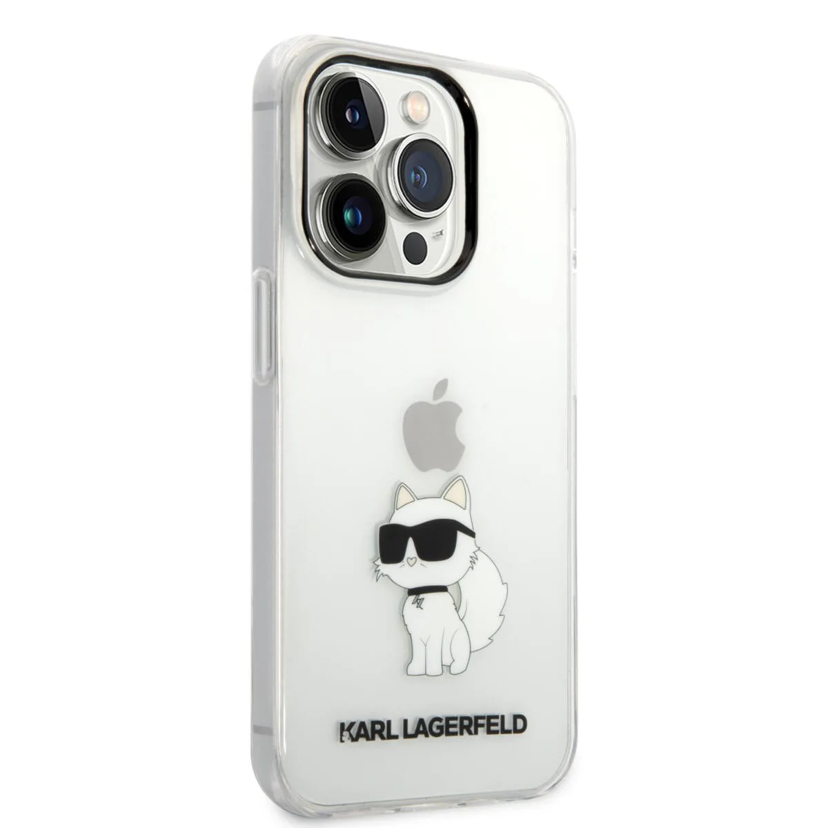 Karl Lagerfeld Ikonik Back Cover Case Choupette Διάφανη θήκη προστασίας από TPU / PC – iPhone 14 Pro Clear – εικόνα 2