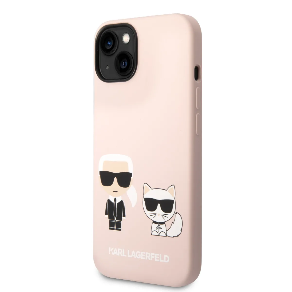 Karl Lagerfeld Silicone Case Karl+Choupette Θήκη προστασίας από σιλικόνη – iPhone 14 Plus Light Pink – KLHCP14MSSKCI – εικόνα 4