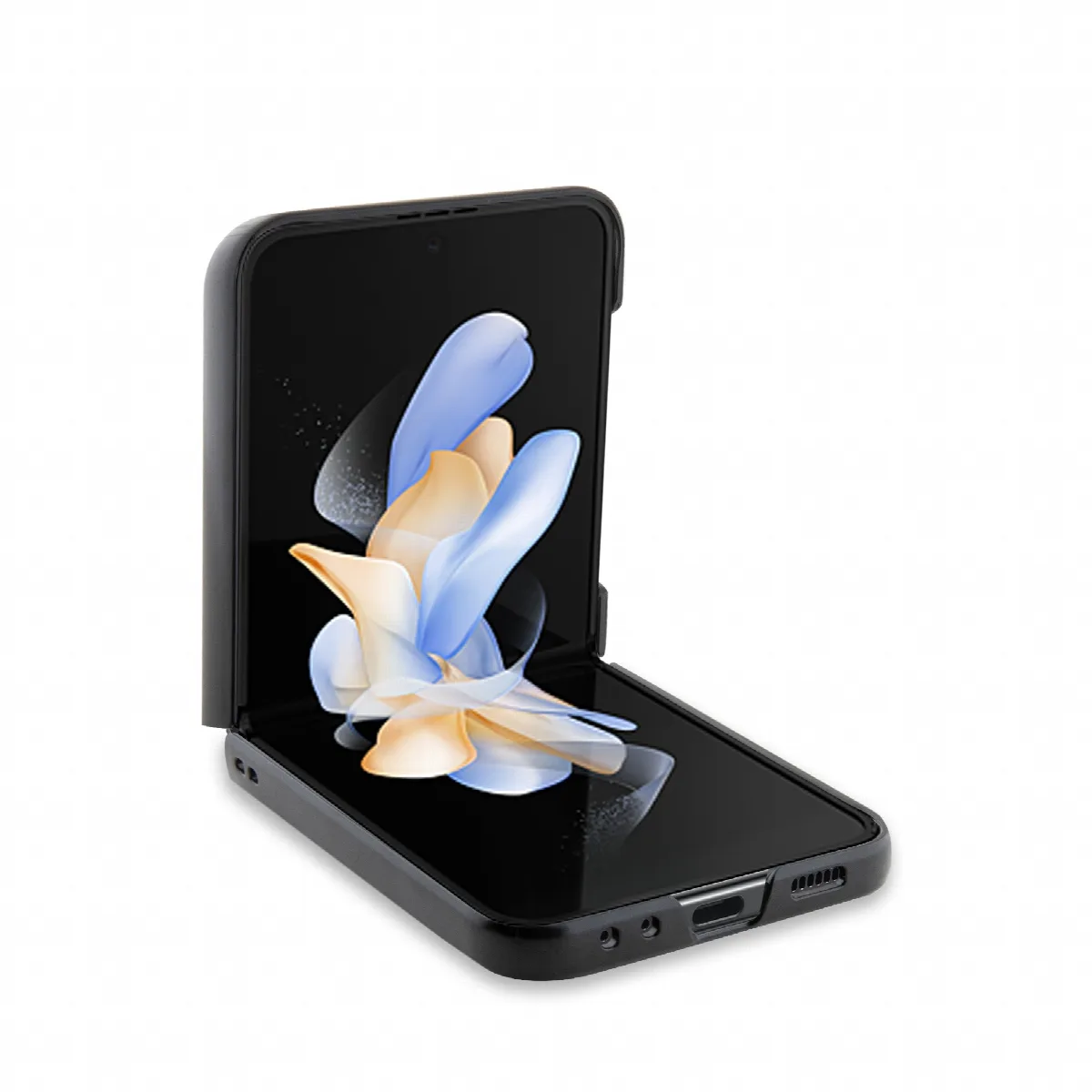 Karl Lagerfeld Karl + Choupette Metal Pin Saffiano Case Θήκη προστασίας από δερματίνη – Galaxy Z Flip 5 Black – KLHCZF5SAKCNPK – εικόνα 2