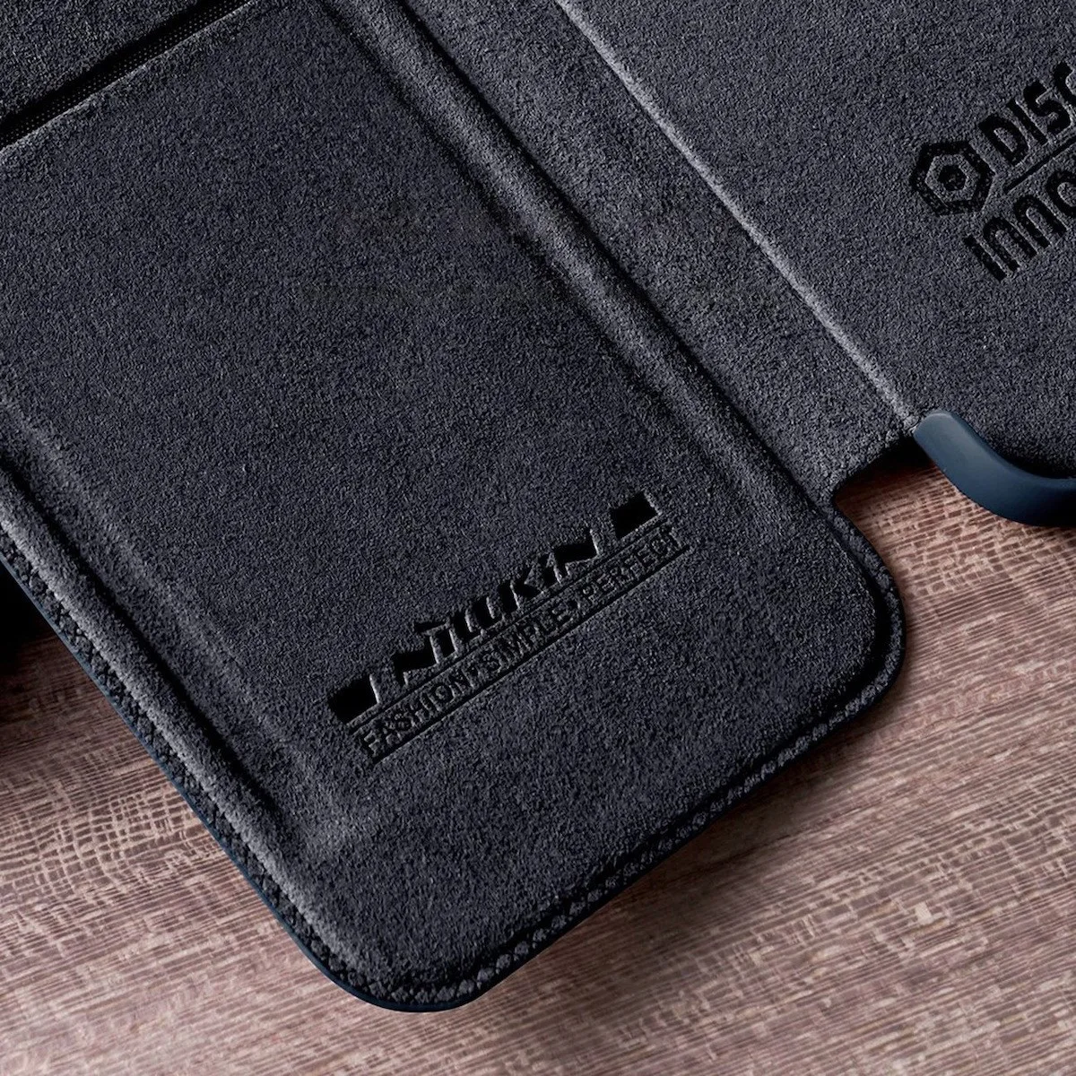 Nillkin Qin Pro Back Cover Δερμάτινη (iPhone 14 Pro Max) - Καφέ – εικόνα 5