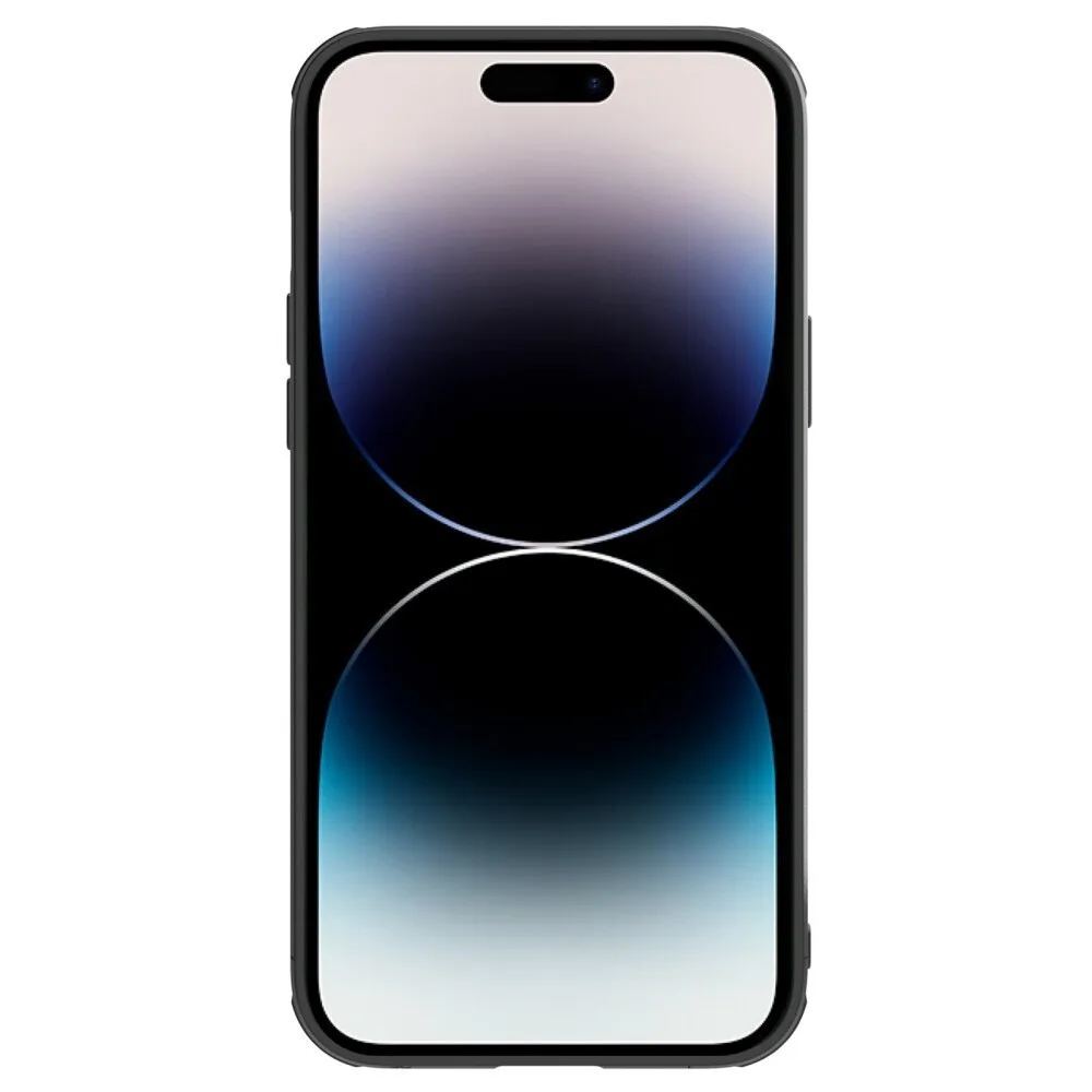 Nillkin Camshield Carbon Fiber Back Cover Σιλικόνης (iPhone 14 Pro) - Μαύρο – εικόνα 2