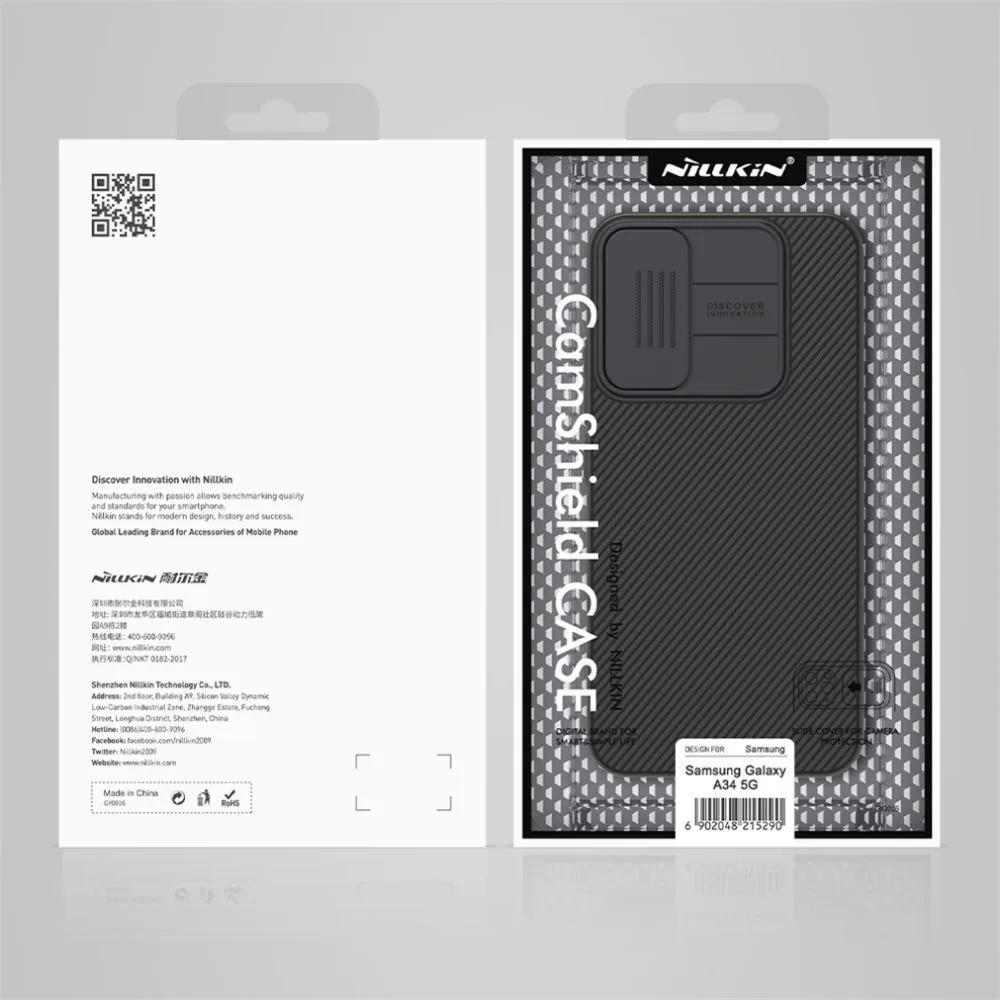 Nillkin Camshield Back Cover Πλαστικό (Galaxy A34) - Μαύρο – εικόνα 4