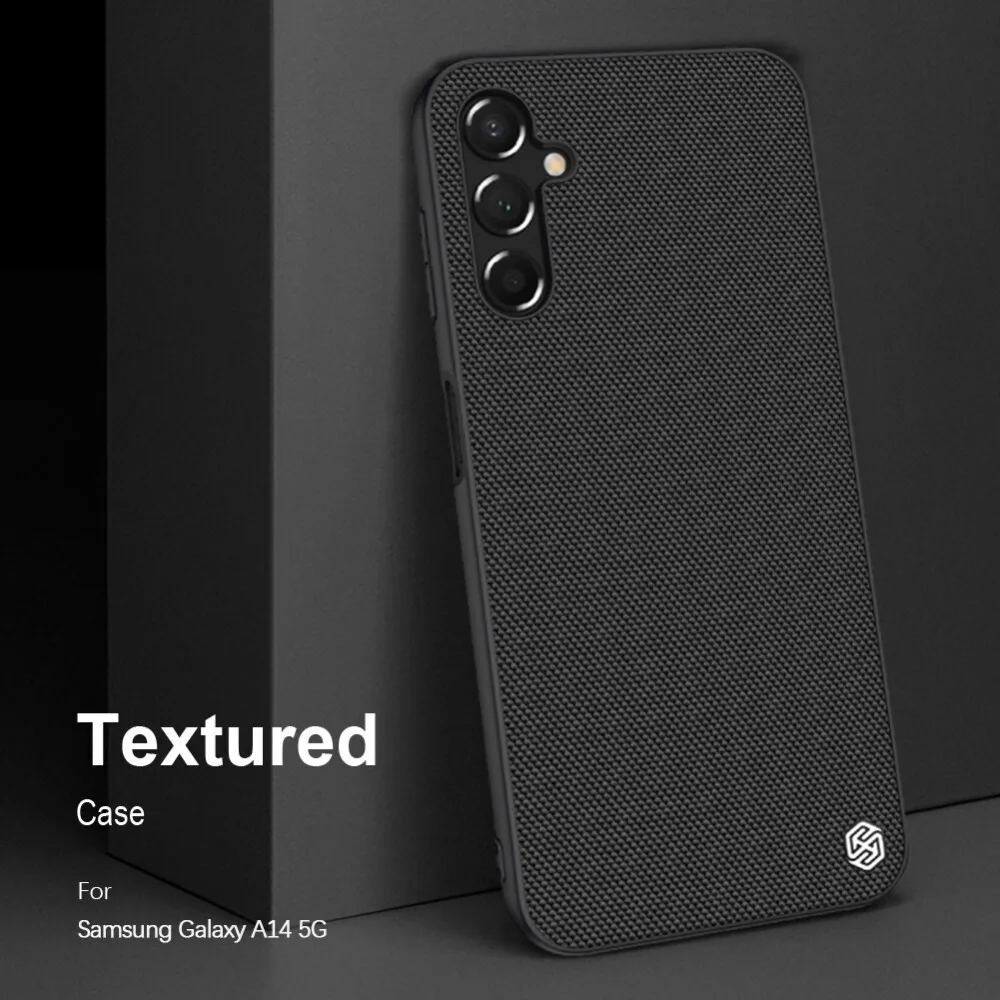 Nillkin Textured Back Cover Σιλικόνης (Galaxy A14) - Μαύρο – εικόνα 2