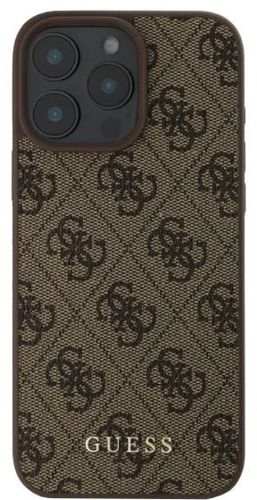 Guess 4G Classic Θήκη Προστασίας για Apple iPhone 16 Pro - Καφέ – εικόνα 3