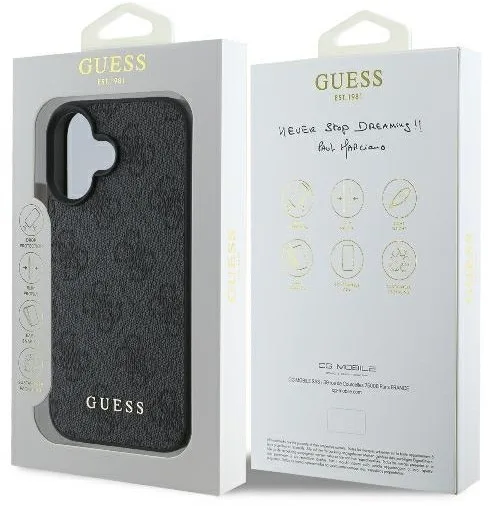 Guess 4G Classic Θήκη Προστασίας για Apple iPhone 16 Plus - Μαύρο – εικόνα 2