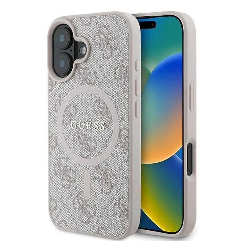 Guess 4g Back Cover για iPhone 16 Plus - Ροζ