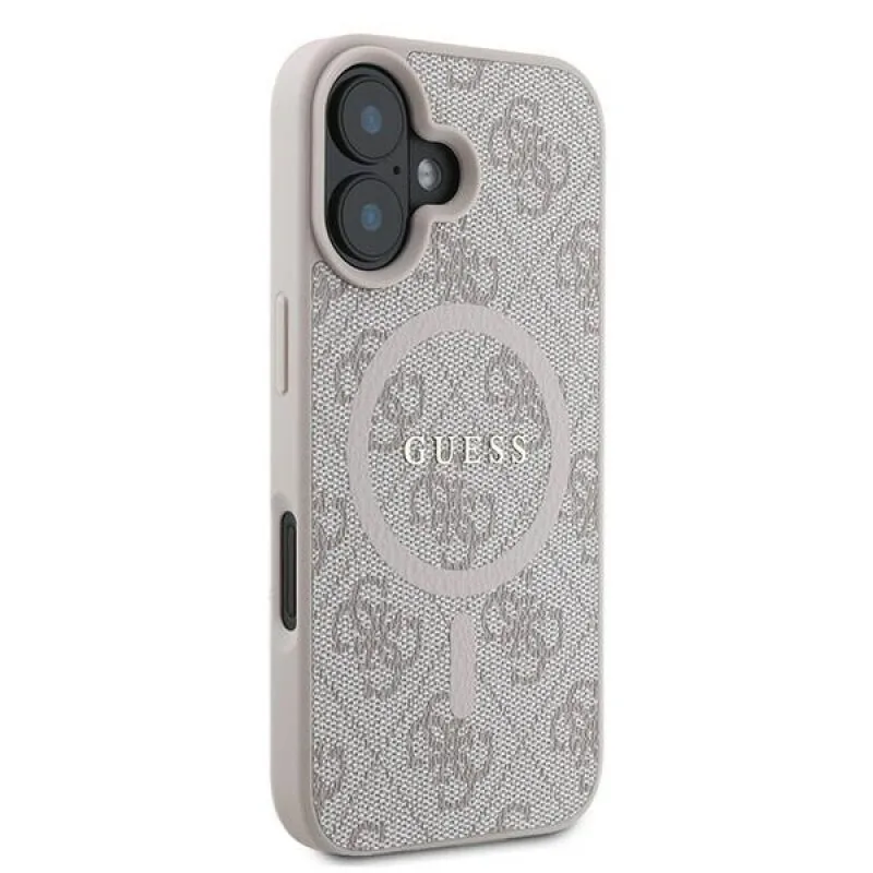 Guess 4g Back Cover για iPhone 16 Plus - Ροζ – εικόνα 4