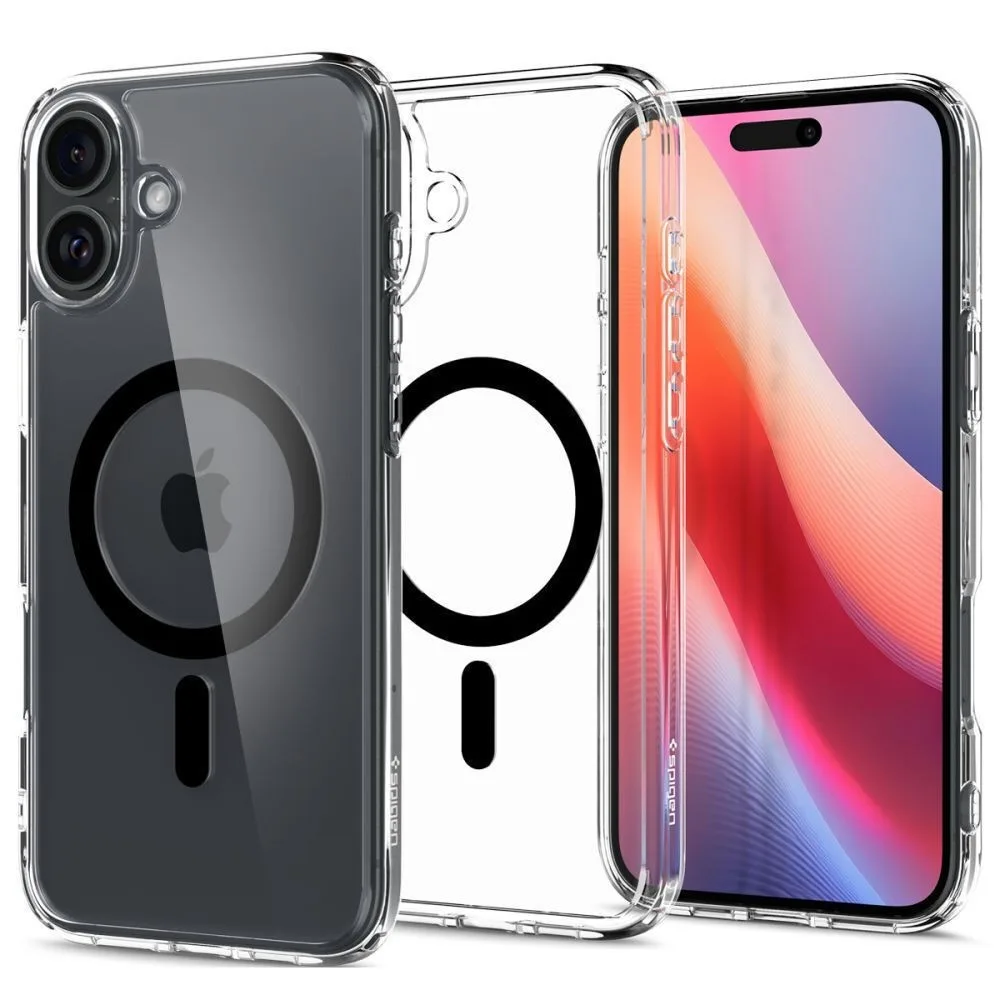 Spigen Ultra Hybrid MagFit Back Cover Πλαστικό 2mm iPhone 16 - Μαύρο