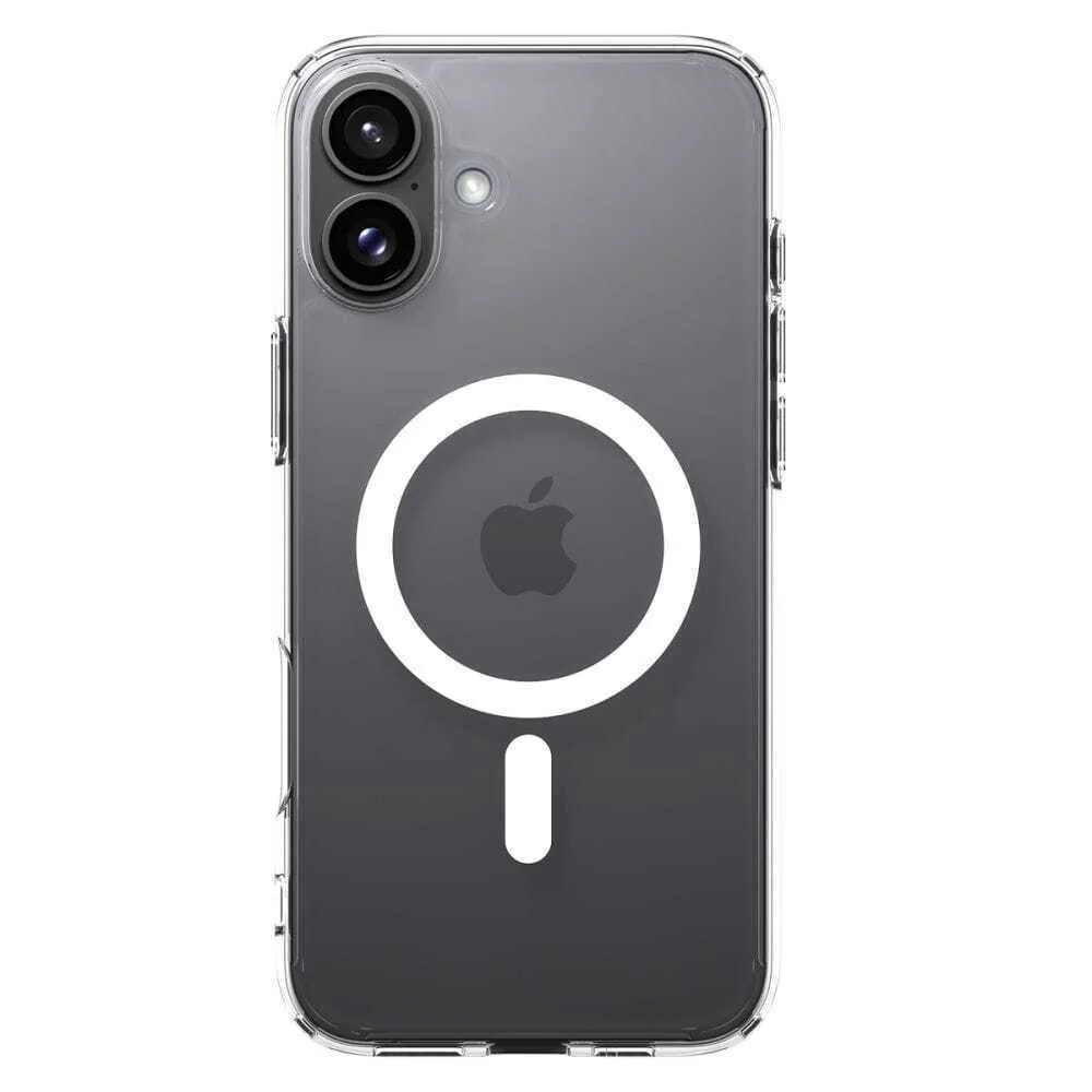 Spigen Ultra Hybrid MagFit Back Cover iPhone 16 - Λευκό – εικόνα 3