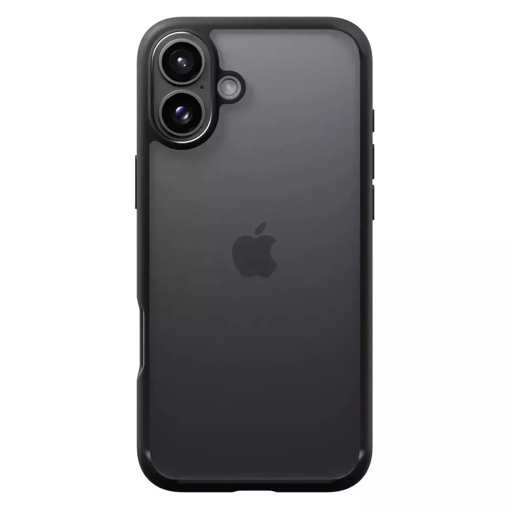 Spigen Ultra Hybrid Back Cover Πλαστικό για iPhone 16 - Matte Black – εικόνα 4
