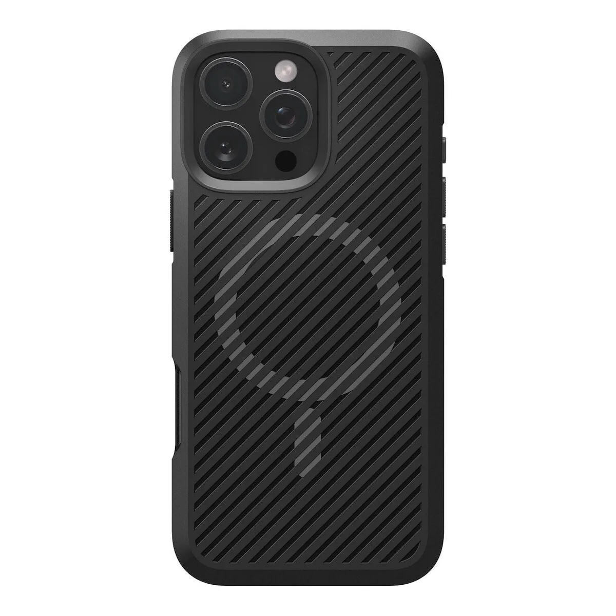 Spigen Core Armor MagFit Back Cover Σιλικόνης Ανθεκτικό για iPhone 16 Pro - Matte Black – εικόνα 2