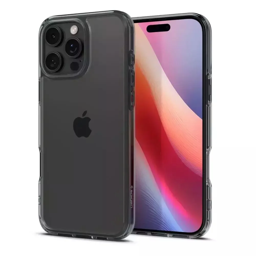 Spigen Ultra Hybrid Back Cover Πλαστικό Space Crystal για iPhone 16 Pro - Μαύρο – εικόνα 3