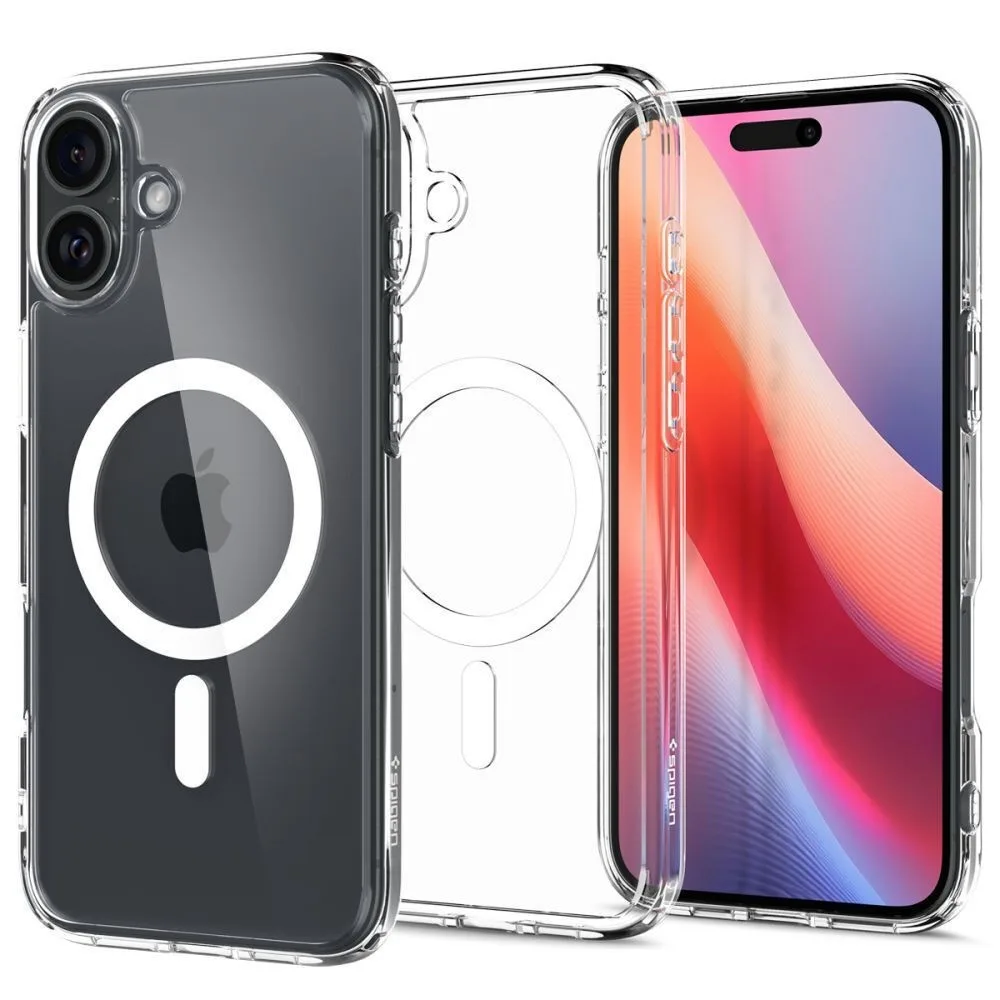 Spigen Ultra Hybrid MagFit Back Cover Πλαστικό για iPhone 16 Plus - Λευκό