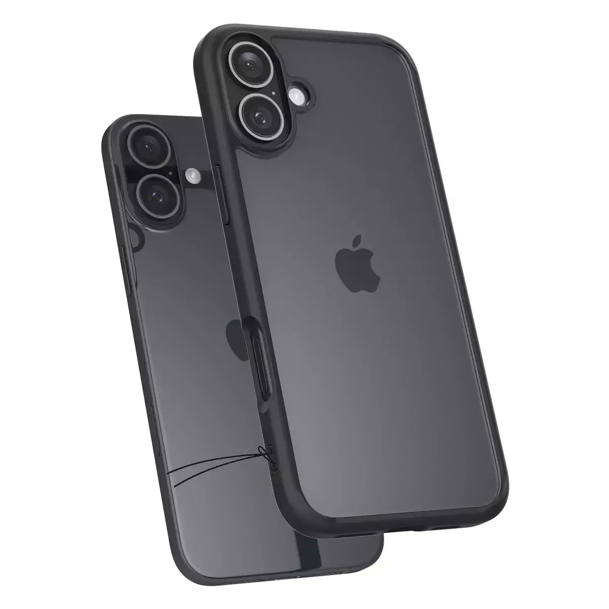 Spigen Ultra Hybrid Back Cover Πλαστικό για iPhone 16 Plus - Matte Black – εικόνα 4
