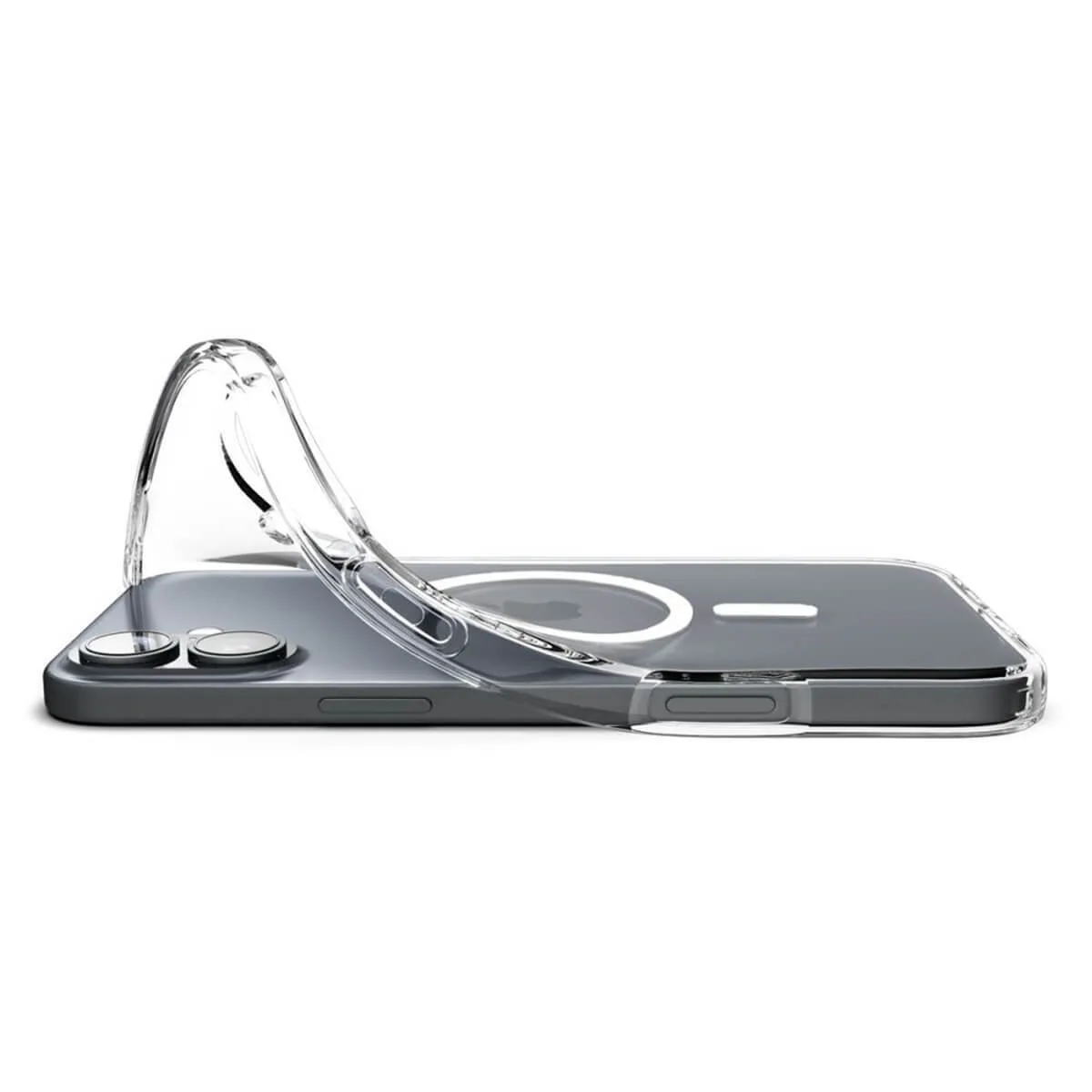 Spigen Liquid Crystal MagFit Back Cover Πλαστικό για iPhone 16 Plus - Λευκό – εικόνα 4