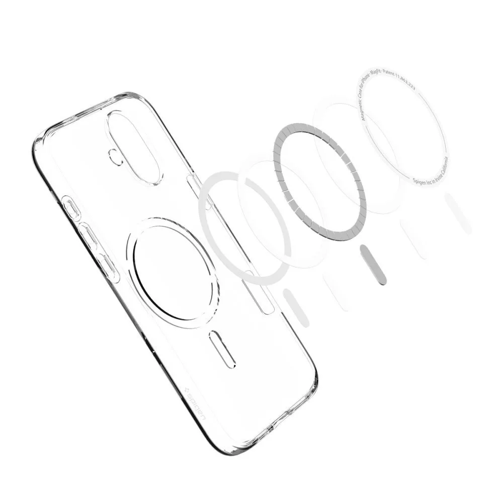 Spigen Liquid Crystal MagFit Back Cover Πλαστικό για iPhone 16 Plus - Λευκό – εικόνα 3