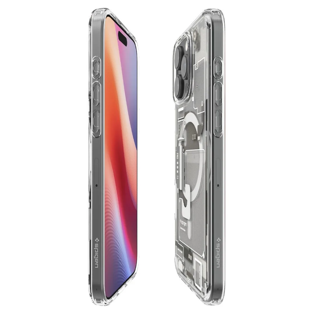 Spigen Ultra Hybrid Zero One (MagFit) Back Cover Πλαστικό για iPhone 16 Pro Max - Natural Titanium – εικόνα 3