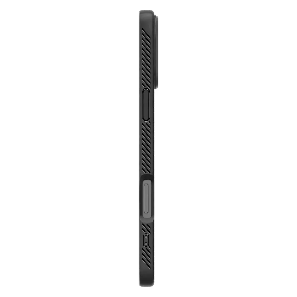 Θήκη Spigen Liquid Air Back Cover Σιλικόνης για iPhone 16 Pro Max - Matte Black – εικόνα 2