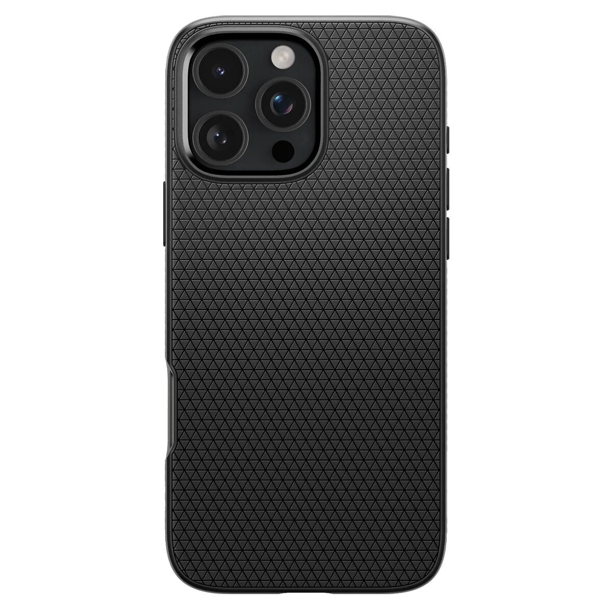 Θήκη Spigen Liquid Air Back Cover Σιλικόνης για iPhone 16 Pro Max - Matte Black – εικόνα 5