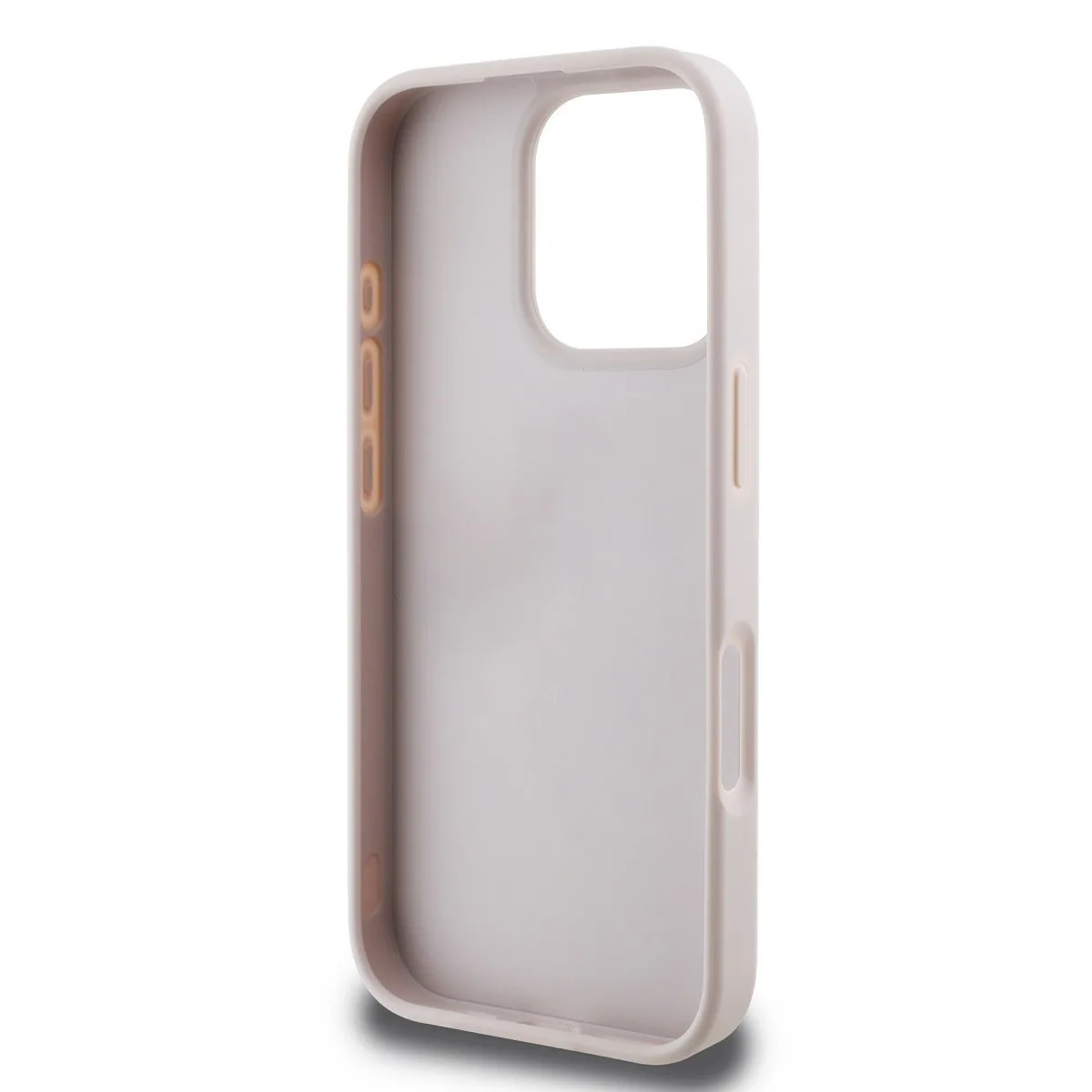 Guess 4g Triangle Strass Magsafe Back Cover για iPhone 16 Pro - Ροζ – εικόνα 3