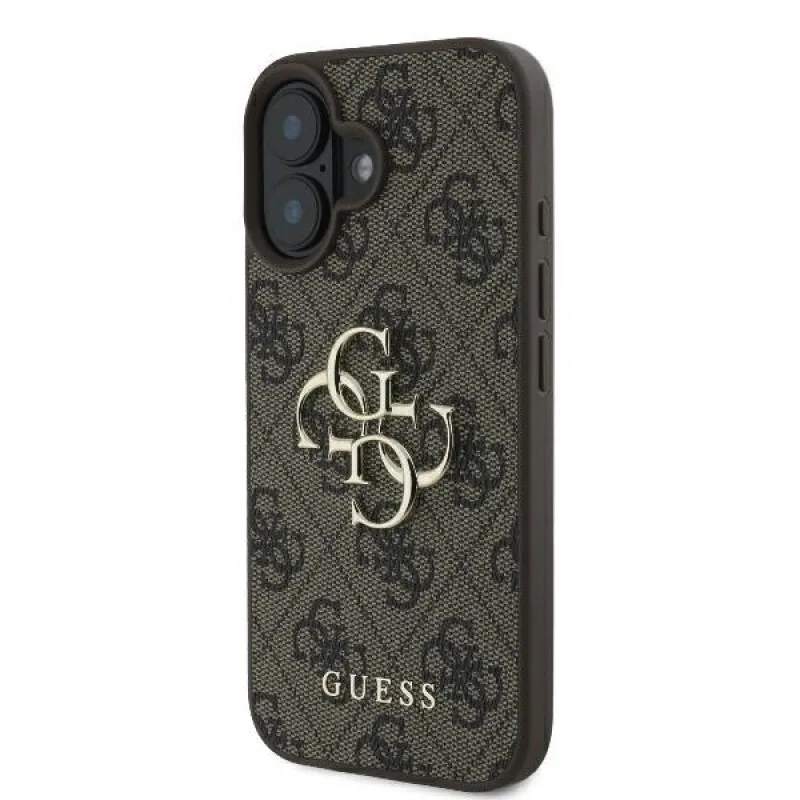 Guess 4g Big Logo Back Cover για iPhone 16 Plus - Καφέ – εικόνα 3