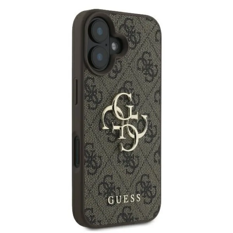 Guess 4g Big Logo Back Cover για iPhone 16 Plus - Καφέ – εικόνα 5