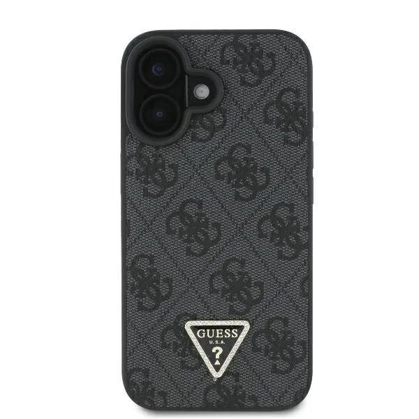 Guess Back Cover Δερμάτινο για iPhone 16 Plus - Μαύρο – εικόνα 4