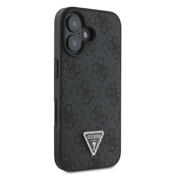 Guess Back Cover Δερμάτινο για iPhone 16 Plus - Μαύρο – εικόνα 5