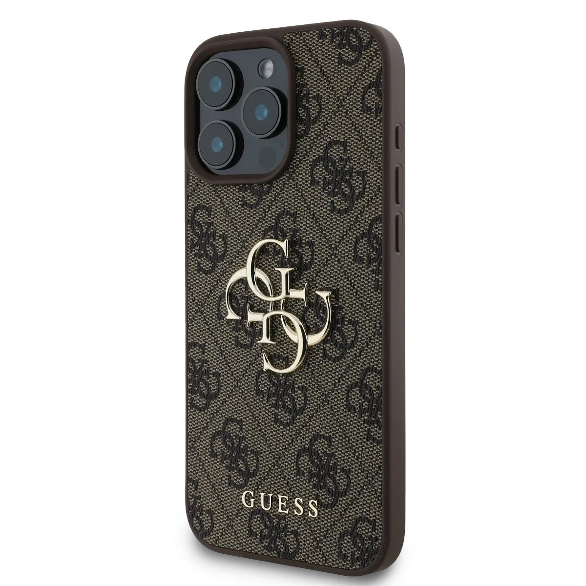 Guess 4g Big Logo Back Cover για iPhone 16 Pro Max - Καφέ – εικόνα 4