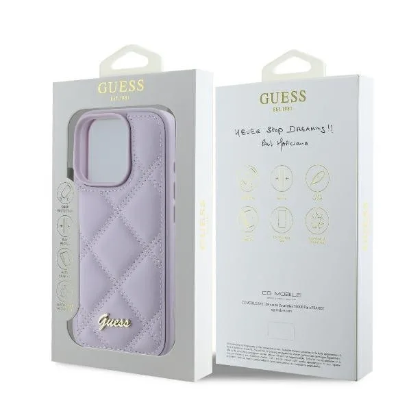Guess Back Cover για iPhone 16 Pro Max - Μωβ – εικόνα 2