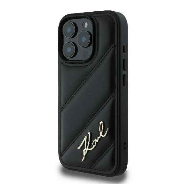 Karl Lagerfeld Back Cover για iPhone 16 Pro - Μαύρο – εικόνα 3