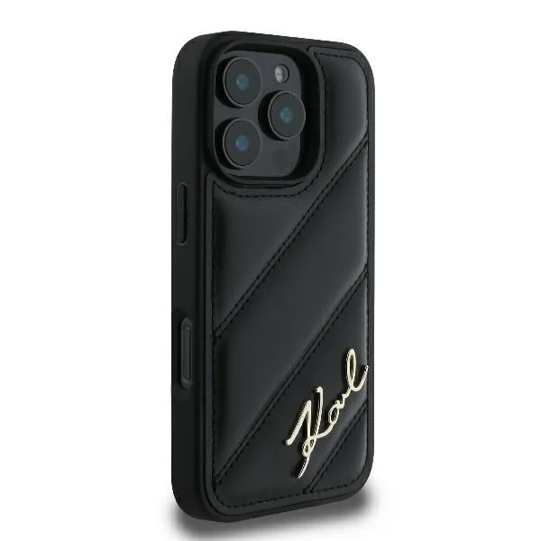 Karl Lagerfeld Back Cover για iPhone 16 Pro - Μαύρο – εικόνα 5
