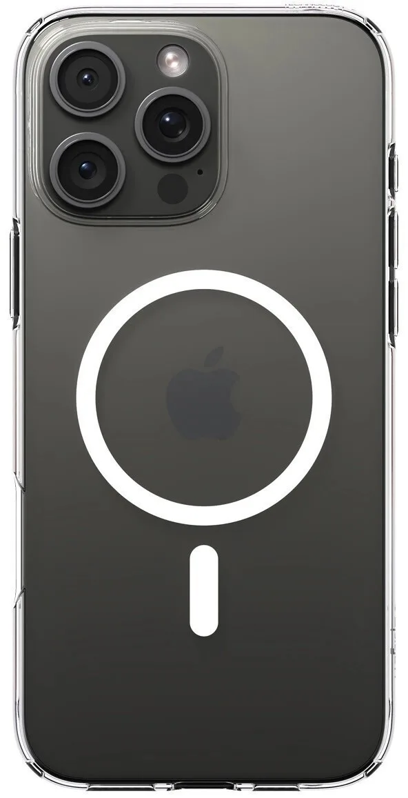 Spigen Liquid Crystal MagFit Back Cover για iPhone 16 Pro - Διάφανο – εικόνα 3