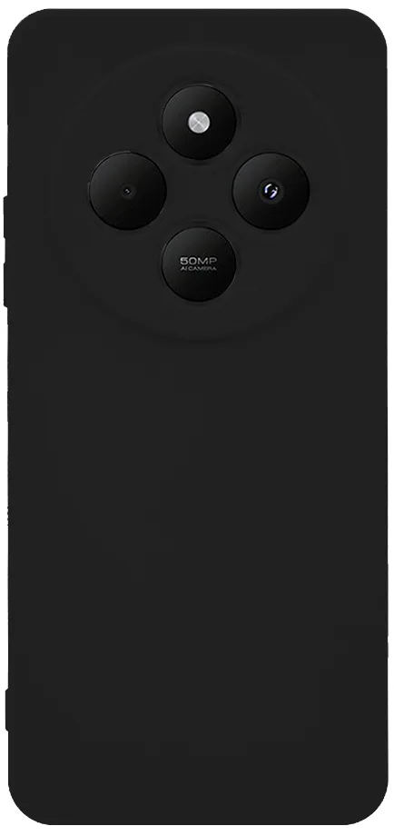Θήκη Silky And Soft για Xiaomi Redmi 14C - Μαύρο