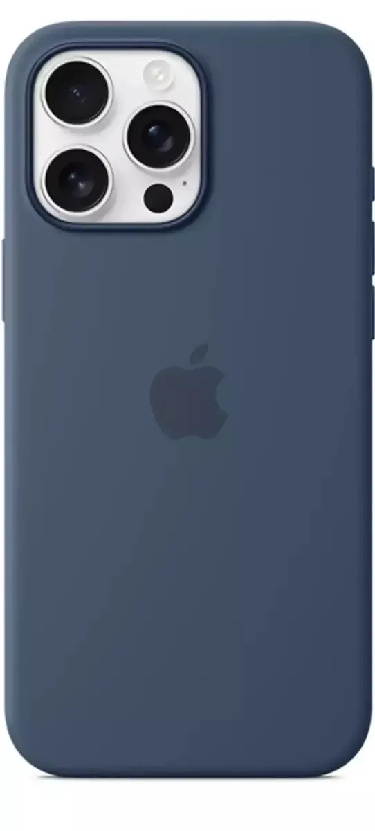 Apple Silicone Case with MagSafe Back Cover για iPhone 16 Pro Max - Μπλε