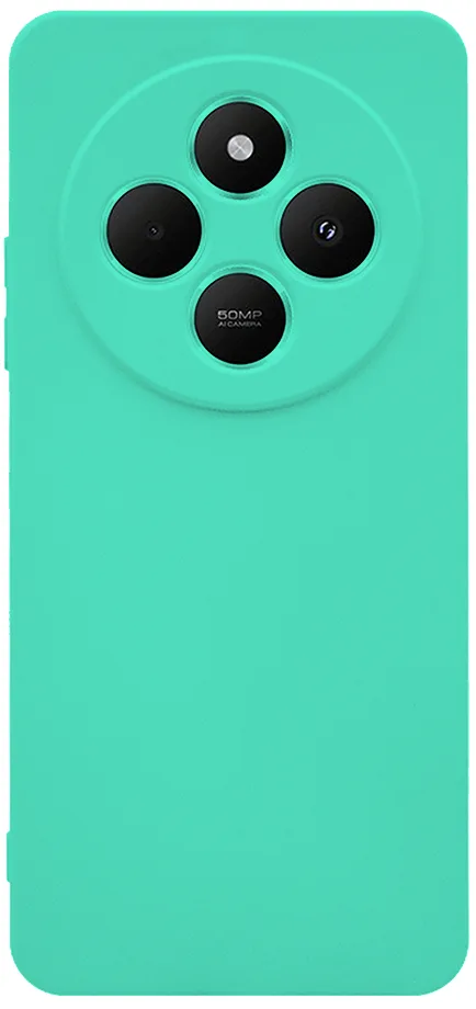 Θήκη Silky And Soft για Xiaomi Redmi 14C - Τιρκουάζ