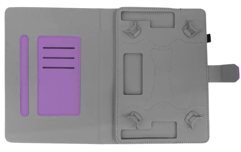 Universal Θήκη Δερματίνης για Tablet 9-10" - Μωβ – εικόνα 2