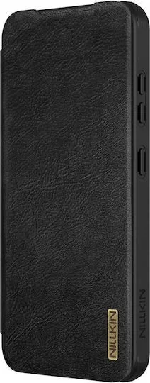 Nillkin Qin Pro Back Cover Δερμάτινη για Samsung Galaxy S25 Plus - Μαύρο – εικόνα 4