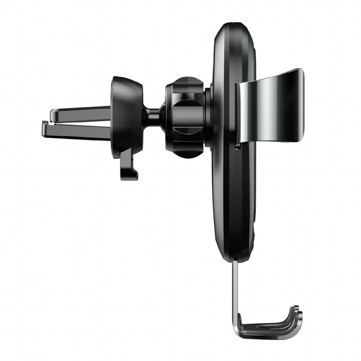 Baseus Metal Wireless Charger Gravity Car Mount - Μαύρο – εικόνα 3