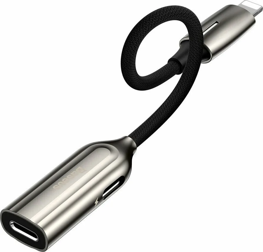 Baseus L55 Αντάπτορας από Αρσενικό Lightning σε 2 Θηλυκά Lightning