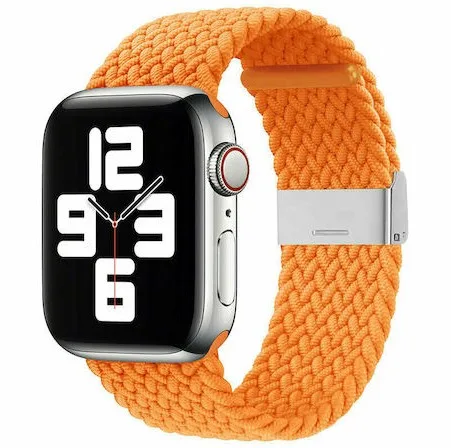 Υφασμάτινο Λουράκι για Apple Watch 42/44/45mm - Πορτοκαλί