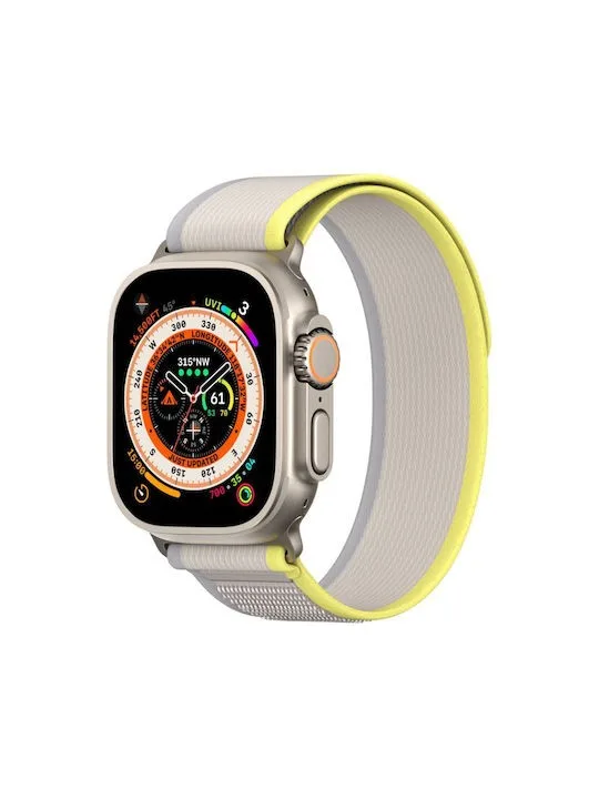 Dux Ducis Λουράκι για Apple Watch 42/44/45mm - Κίτρινο