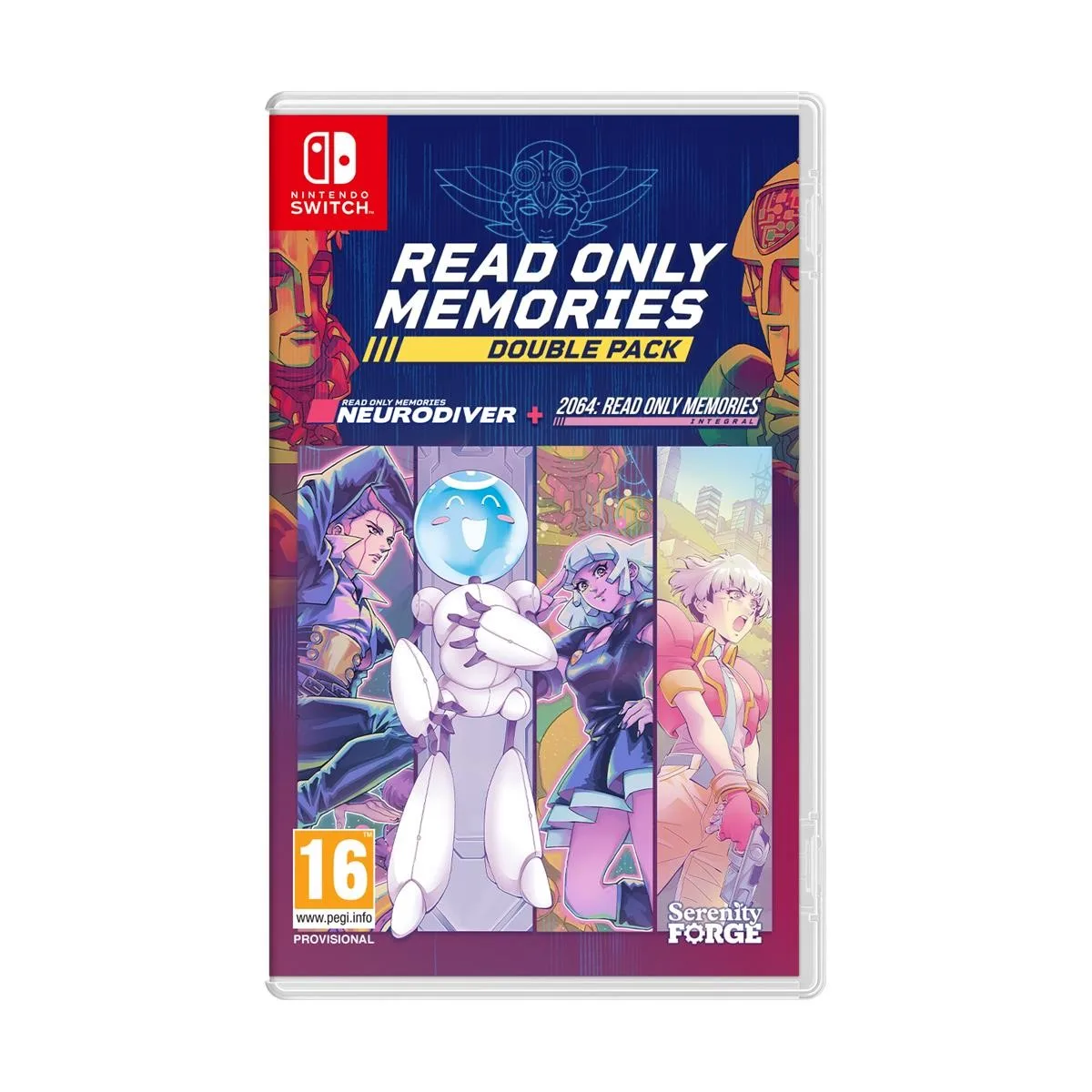 NSW Read Only Memories: Neurodiver - Double Pack (2064 + Neurodiver)